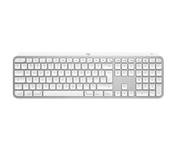 Tastatura wireless Logitech MX Keys S for Mac, Bluetooth, Multidevice, compatibila MacOS & iOS, US INTL layout, Pale Grey