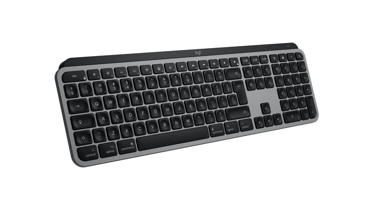 Tastatura Logitech MX Keys S for Mac, iluminare inteligenta, design ergonomic, Negru - iSTYLE RO