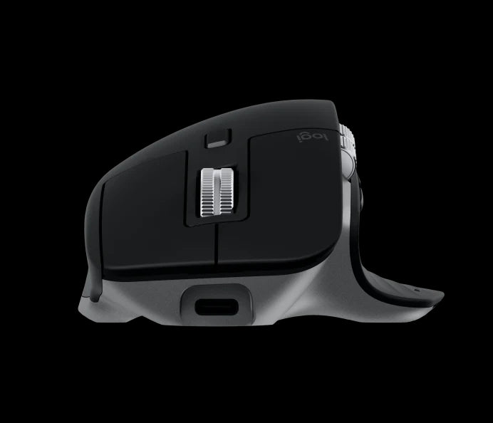 Mouse Wireless Logitech MX Master 3S Performance for Mac, 8000 dpi, Silent, BT, Graphite - iSTYLE RO