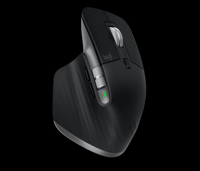 Mouse Wireless Logitech MX Master 3S Performance for Mac, 8000 dpi, Silent, BT, Graphite - iSTYLE RO
