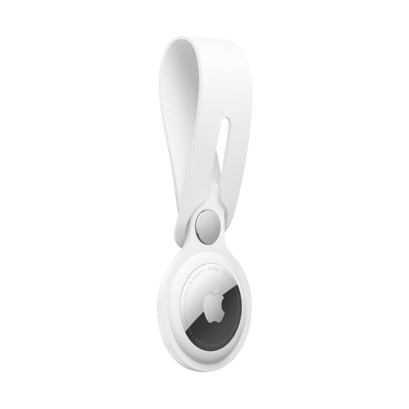 Breloc Apple pentru AirTag Loop, White - iSTYLE RO