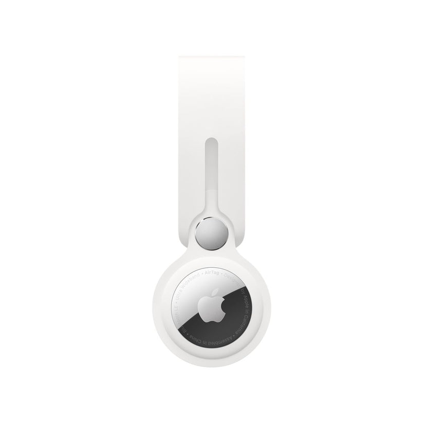 Breloc Apple pentru AirTag Loop, White - iSTYLE RO