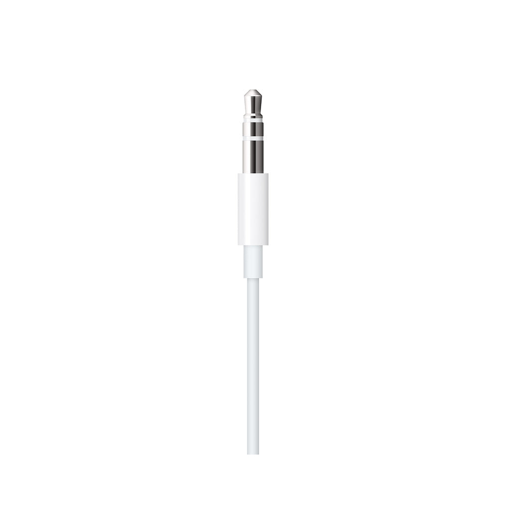 Cablu audio Apple Lightning la 3.5mm Audio (1.2m) - Alb - iSTYLE RO