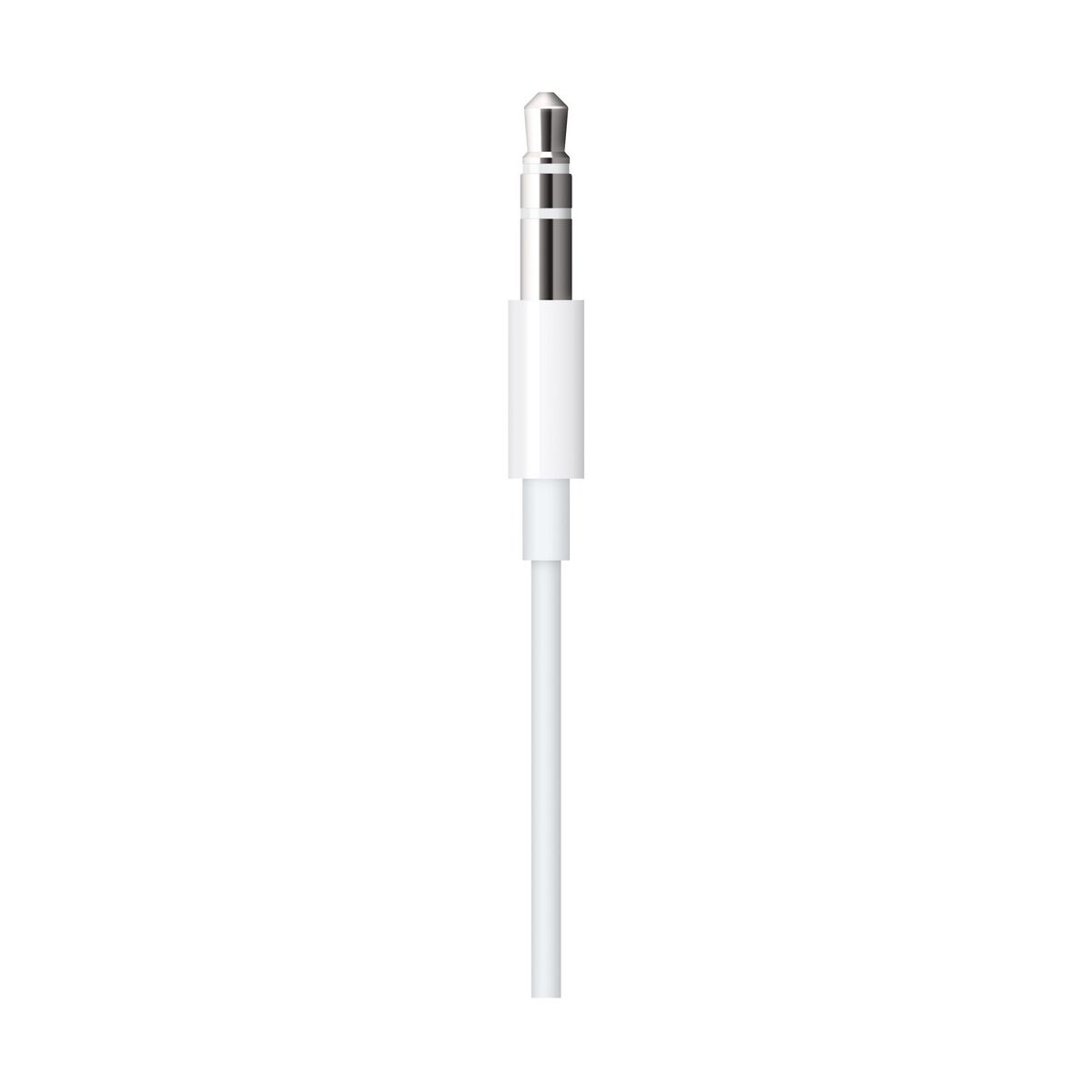 Cablu audio Apple Lightning la 3.5mm Audio (1.2m) - Alb - iSTYLE RO