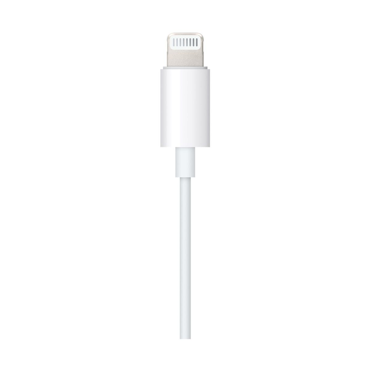 Cablu audio Apple Lightning la 3.5mm Audio (1.2m) - Alb - iSTYLE RO