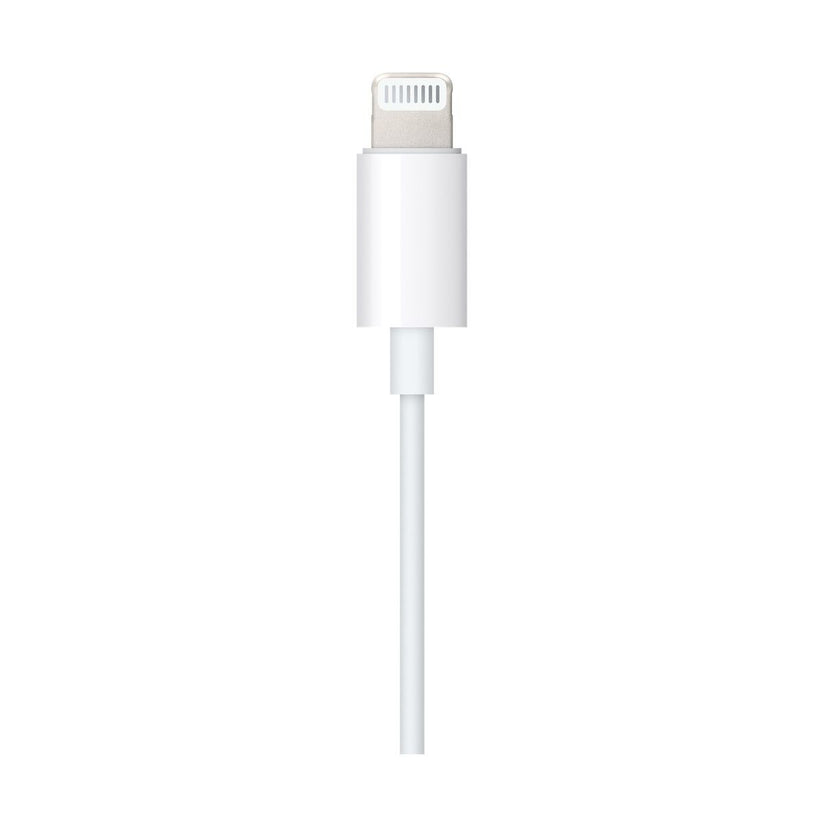 Cablu audio Apple Lightning la 3.5mm Audio (1.2m) - Alb - iSTYLE RO