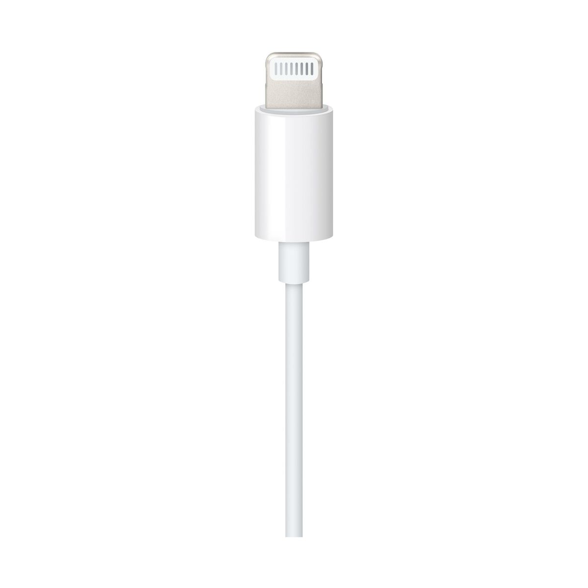 Cablu audio Apple Lightning la 3.5mm Audio (1.2m) - Alb - iSTYLE RO