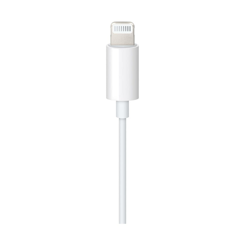 Cablu audio Apple Lightning la 3.5mm Audio (1.2m) - Alb - iSTYLE RO
