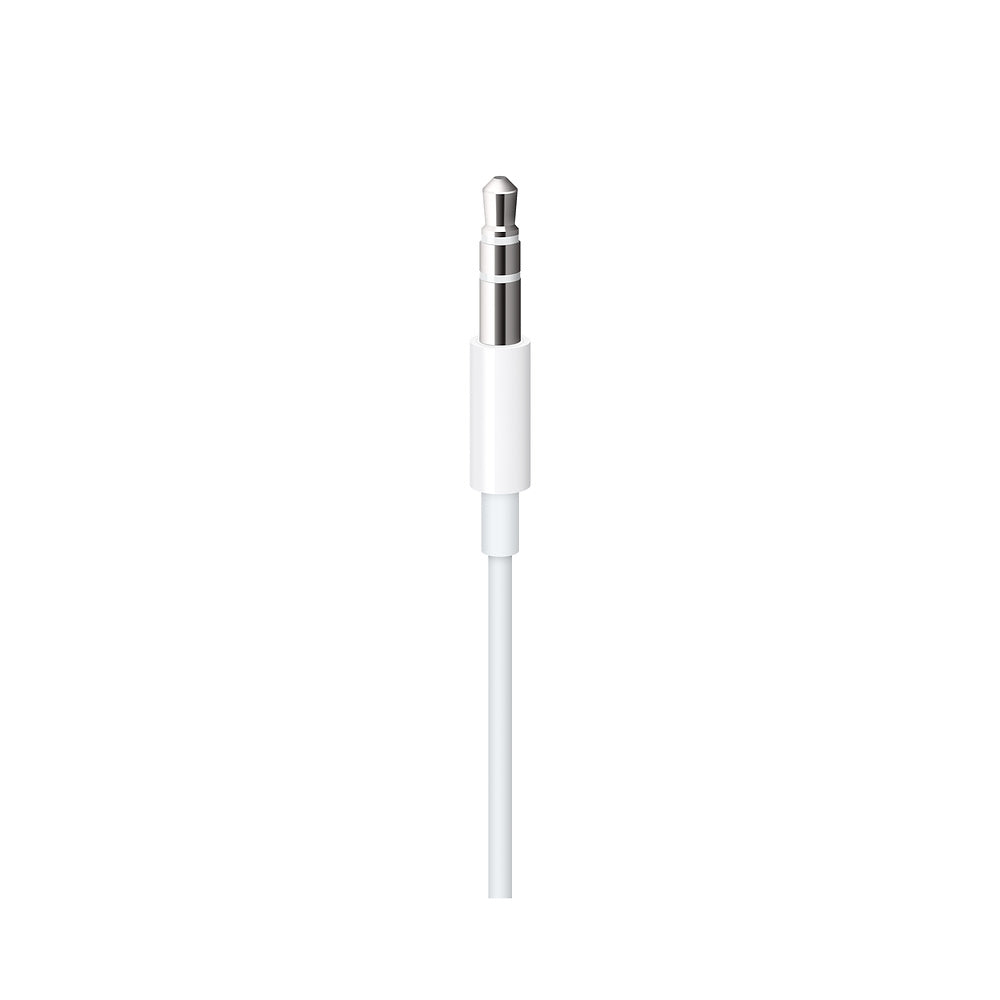 Cablu audio Apple Lightning la 3.5mm Audio (1.2m) - Alb - iSTYLE RO