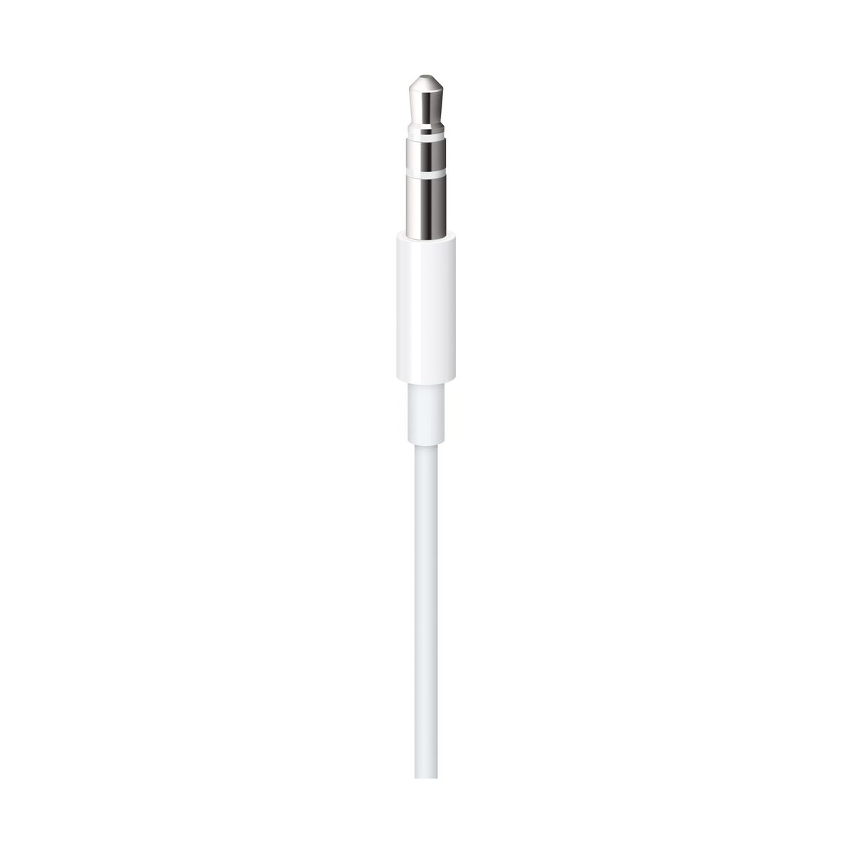 Cablu audio Apple Lightning la 3.5mm Audio (1.2m) - Alb - iSTYLE RO