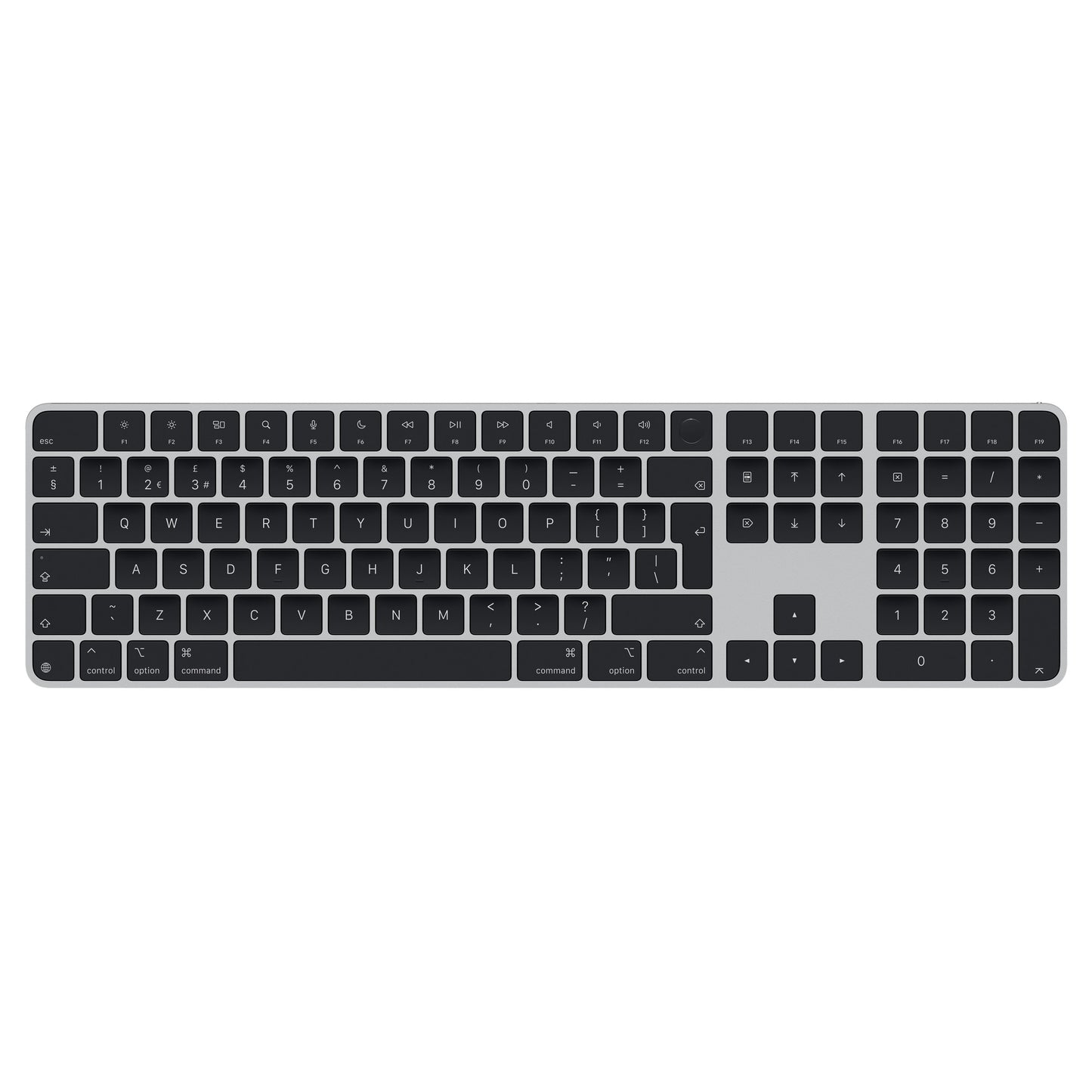 Resigilat: Tastatura Apple Magic Keyboard (2024) cu Touch ID si Numeric Keypad, RO KB, Negru - iSTYLE RO