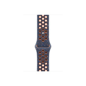 Resigilat: Curea Apple pentru Apple Watch 40mm Nike Sport Band, Blue Flame Nike Sport Band, M/L - iSTYLE RO