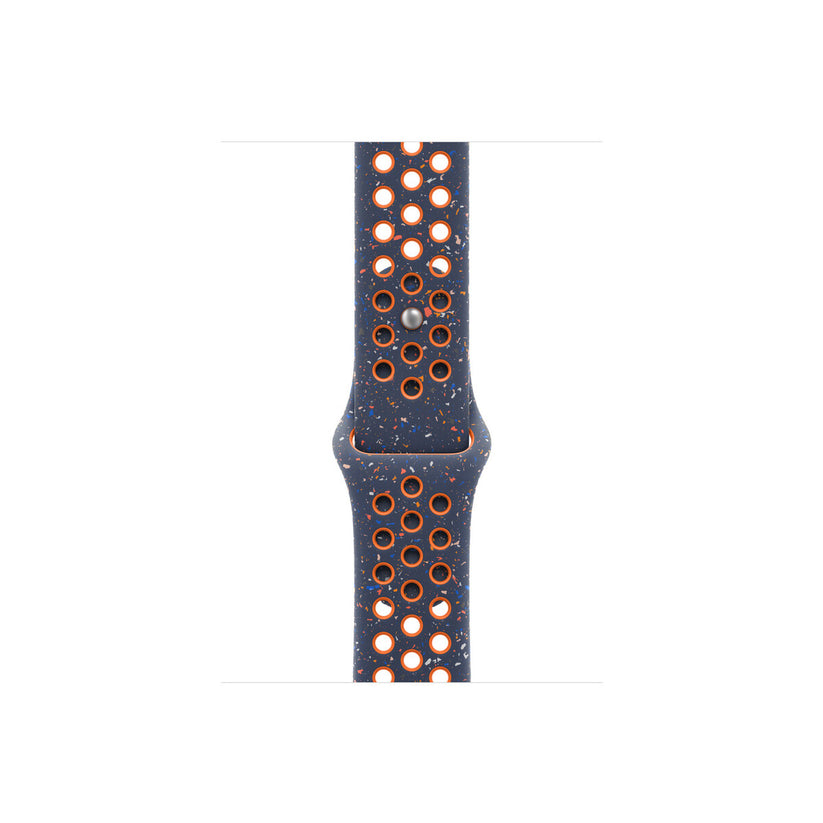 Resigilat: Curea Apple pentru Apple Watch 40mm Nike Sport Band, Blue Flame Nike Sport Band, M/L - iSTYLE RO