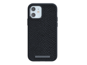 Husa de protectie Njord pentru iPhone 12 / iPhone 12 Pro, Piele, Negru - iSTYLE RO