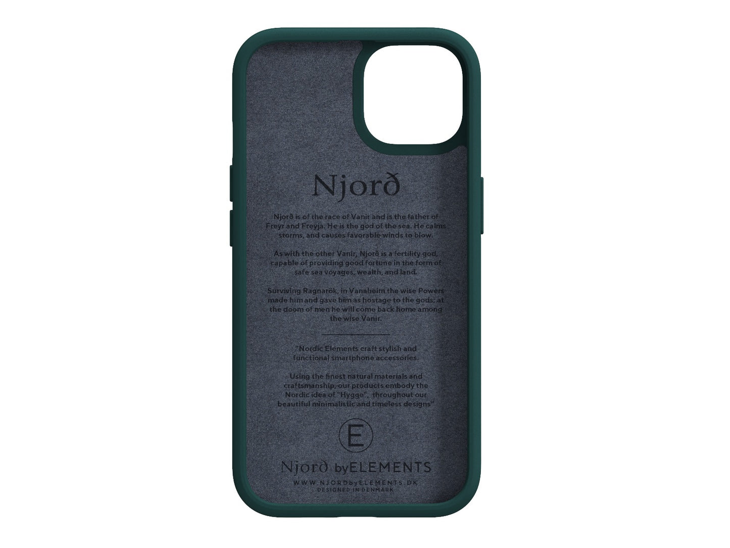 Husa de protectie Njord Jor pentru iPhone 13, Green - iSTYLE RO