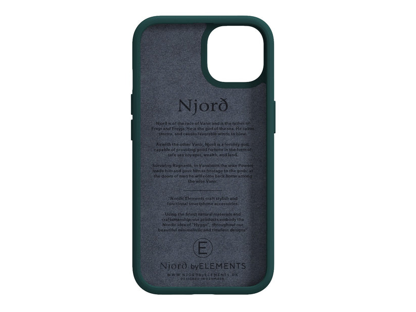 Husa de protectie Njord Jor pentru iPhone 13, Green - iSTYLE RO