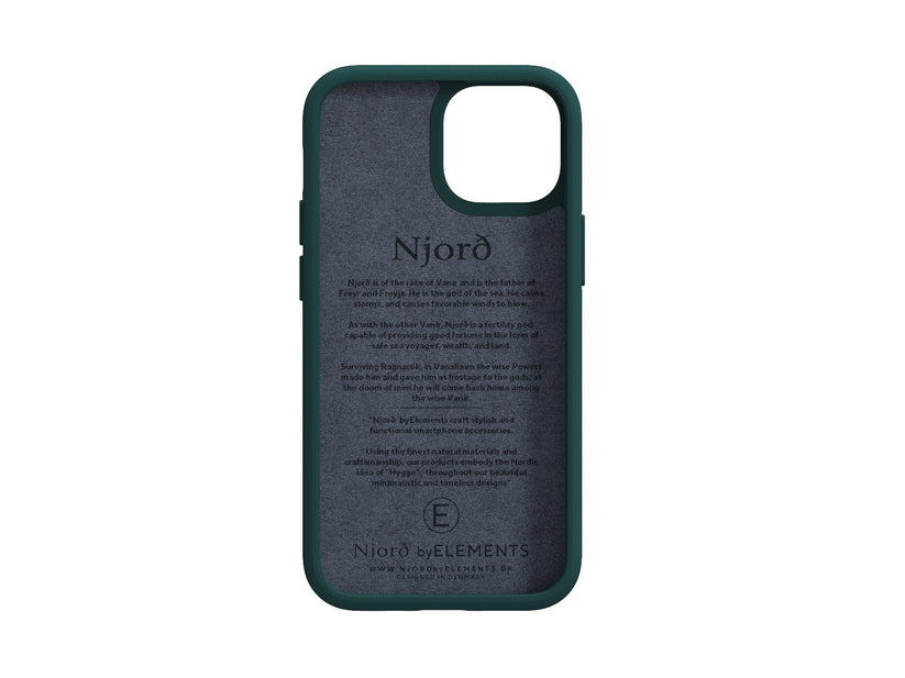 Husa de protectie Njord Jor pentru iPhone 13 Mini, Green - iSTYLE RO