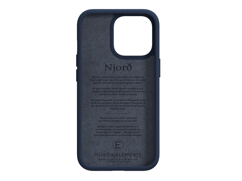 Husa de protectie Njord Vatn pentru iPhone 13 Pro, Blue - iSTYLE RO