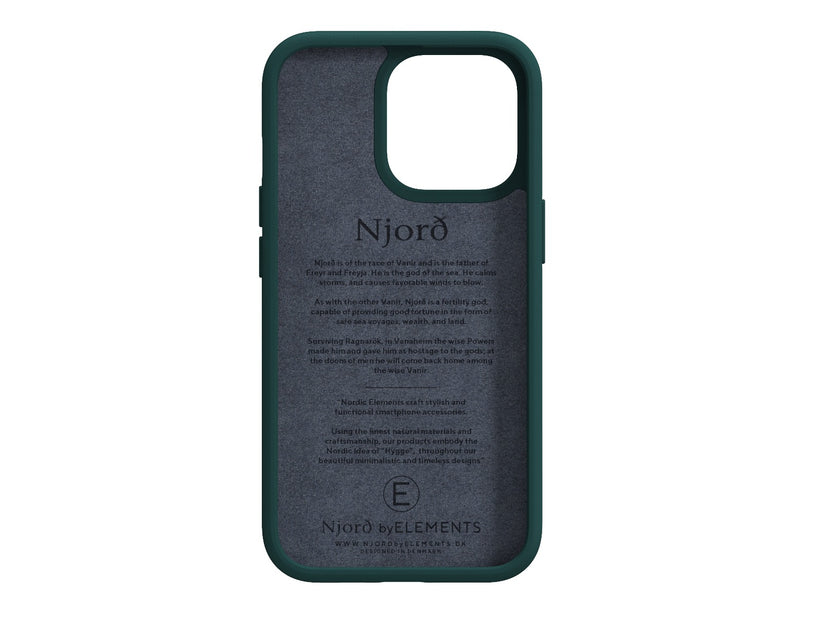 Husa de protectie Njord Jor pentru iPhone 13 Pro, Green - iSTYLE RO
