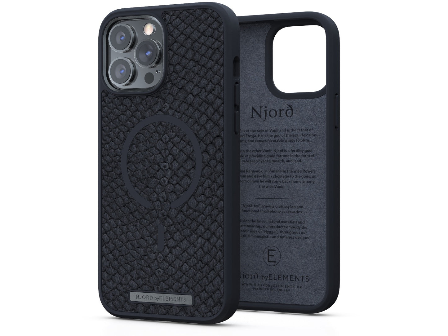 Husa de protectie Njord Vindur pentru iPhone 13 Pro Max, Grey - iSTYLE RO