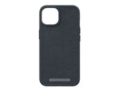 Husa de protectie Njord Suede Comfort+ pentru iPhone 14, Negru - iSTYLE RO