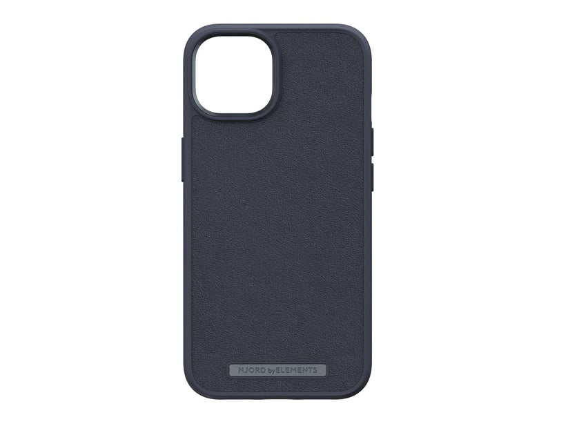 Husa de protectie Njord Genuine pentru iPhone 14 Plus, Piele, Negru - iSTYLE RO