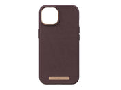 Husa de protectie Njord Genuine pentru iPhone 14 Plus, Piele, Maro - iSTYLE RO