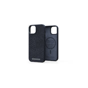 Husa de protectie Njord Salmon cu MagSafe pentru iPhone 14, Piele, Negru - iSTYLE RO
