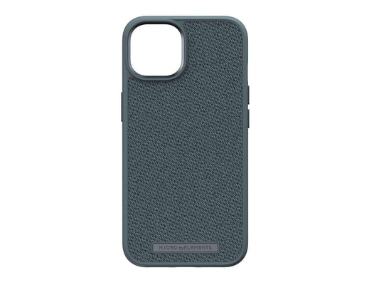 Husa de protectie Njord Fabric Tonal pentru iPhone 14, Dark Grey - iSTYLE RO