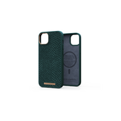 Husa de protectie Njord Salmon cu MagSafe pentru iPhone 14 Plus, Piele, Verde - iSTYLE RO