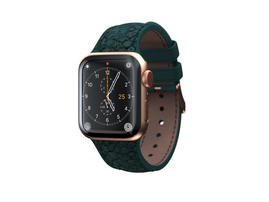 Curea Njord Jsr pentru Apple Watch 44mm, Green - iSTYLE RO