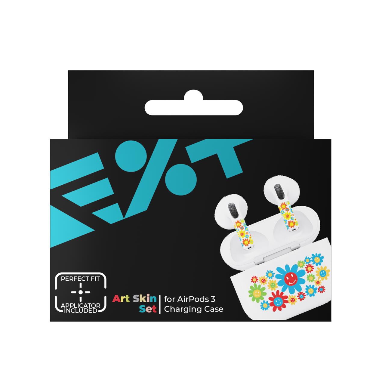Skin NEXT ONE pentru AirPods 3rd Gen. - Flori - iSTYLE RO