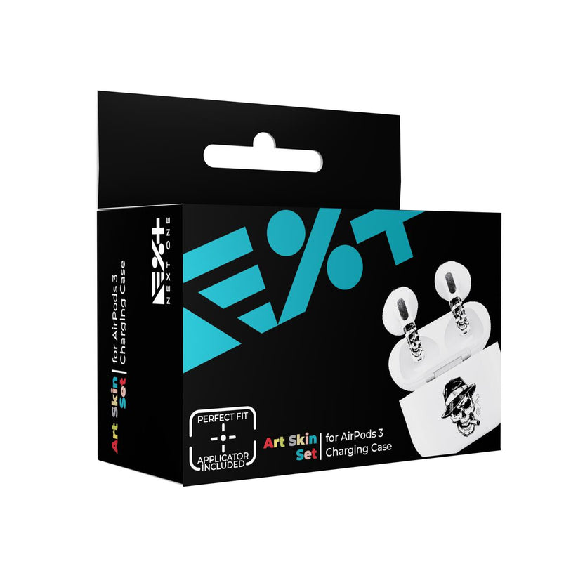 Skin NEXT ONE pentru AirPods 3rd Gen. - Craniu - iSTYLE RO