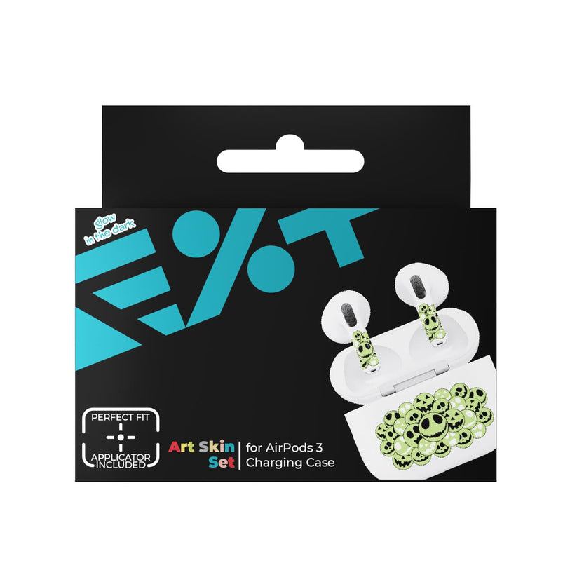Skin NEXT ONE pentru AirPods 3rd Gen. - Halloween, fosforescent - iSTYLE RO