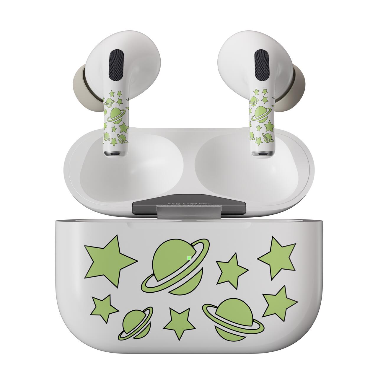 Skin NEXT ONE pentru AirPods Pro - Planete fosforescente - iSTYLE RO