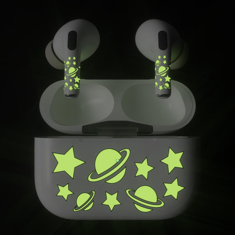 Skin NEXT ONE pentru AirPods Pro - Planete fosforescente - iSTYLE RO