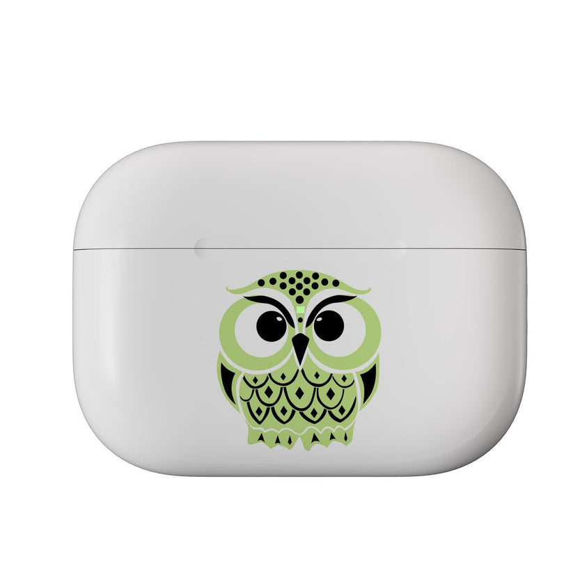 Skin NEXT ONE pentru AirPods Pro - Bufnita fosforescenta - iSTYLE RO