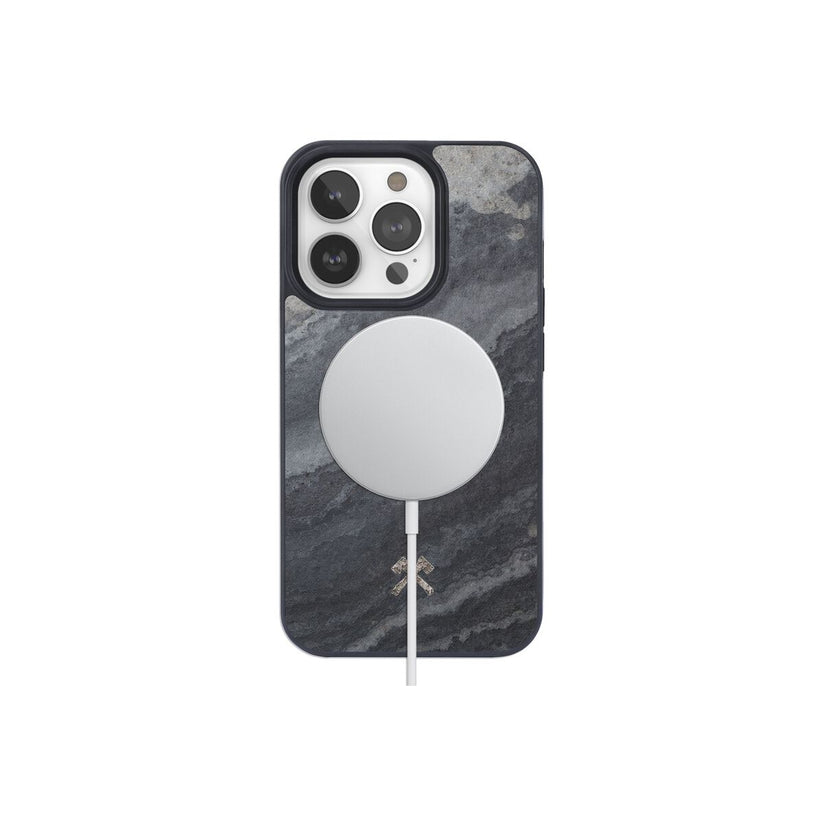 Husa de protectie Woodcessories cu MagSafe pentru iPhone 14 Pro, Negru - iSTYLE RO