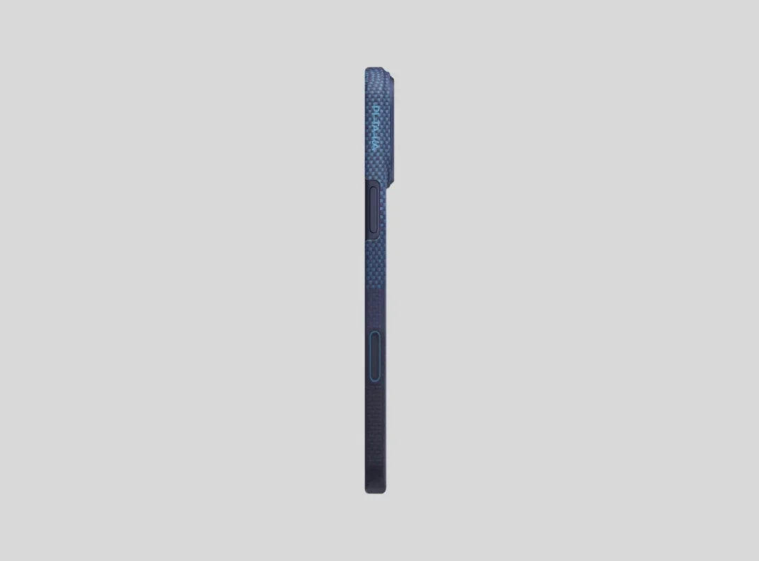 Husa de protectie PITAKA pentru iPhone 17 Pro, Albastru/Negru