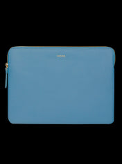 Husa dbramante1928 Paris pentru MacBook Pro 13"/MacBook Air 13", Piele, Albastru deschis - iSTYLE RO