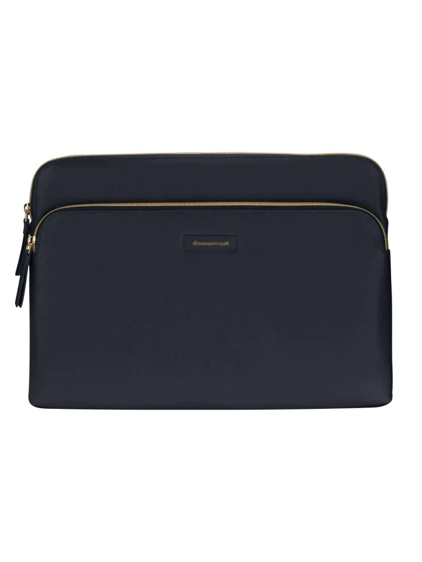 Husa dbramante1928 Paris+ pentru MacBook Pro 13"/MacBook Air 13", Piele, Pacific Blue - iSTYLE RO