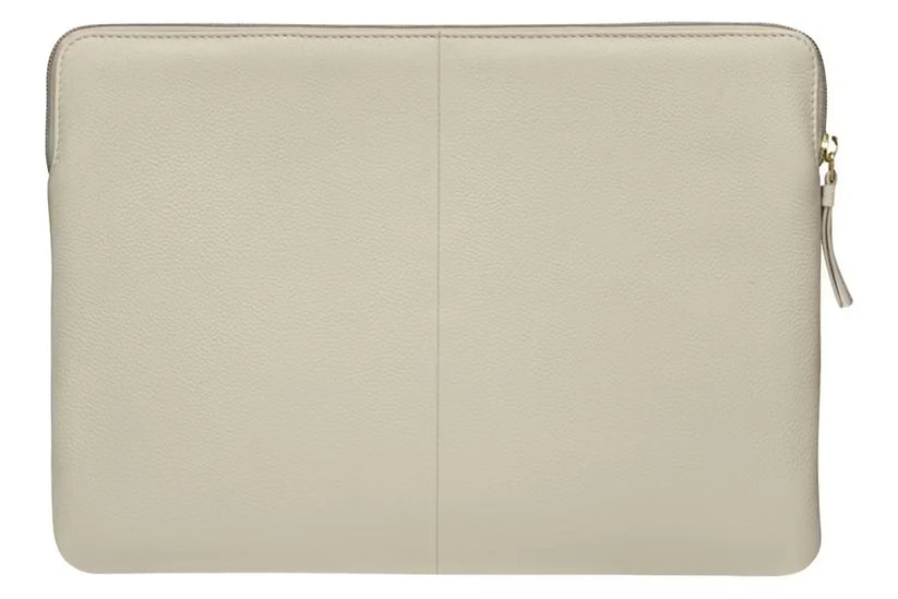 Husa dbramante1928 Paris pentru MacBook Pro 13"/MacBook Air 13", Piele, Crem - iSTYLE RO