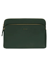 Husa dbramante1928 Paris+ pentru MacBook Pro 13"/MacBook Air 13", Piele, Verde - iSTYLE RO