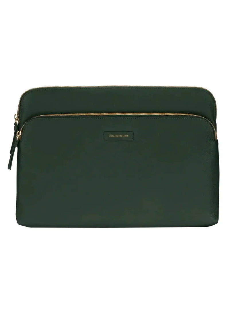 Husa dbramante1928 Paris+ pentru MacBook Pro 14", Piele, Verde - iSTYLE RO