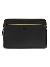 Husa dbramante1928 Paris+ pentru MacBook Pro 13"/MacBook Air 13", Piele, Negru - iSTYLE RO