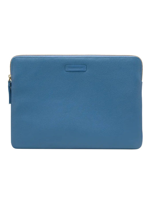Husa dbramante1928 Paris pentru MacBook Pro 16", Piele, Albastru - iSTYLE RO