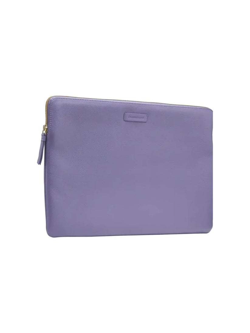 Husa dbramante1928 Paris pentru MacBook Pro 16", Piele, Mov - iSTYLE RO