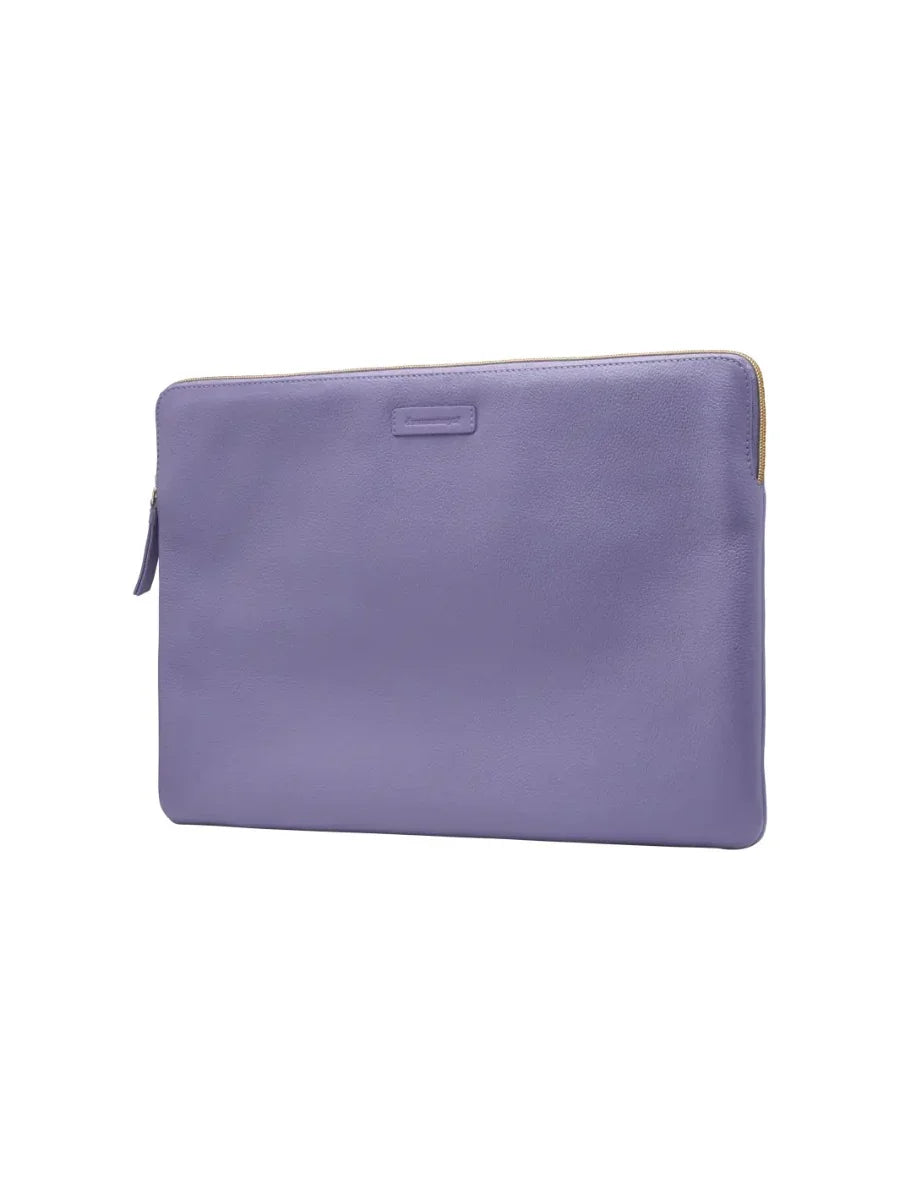 Husa dbramante1928 Paris pentru MacBook Pro 16", Piele, Mov - iSTYLE RO