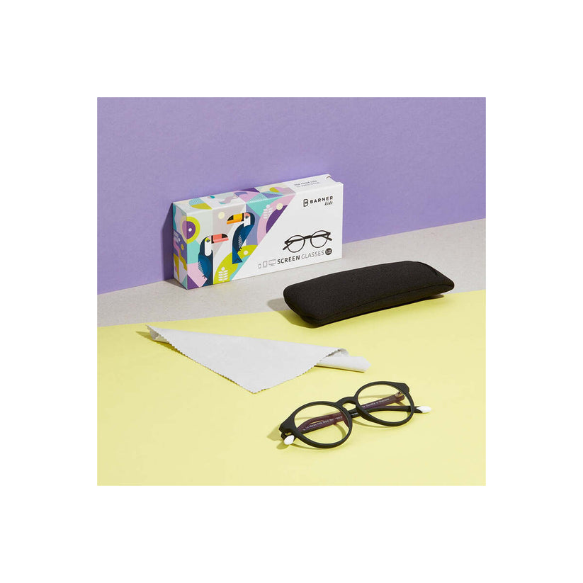 Ochelari de protectie laptop pentru copii Le Marais Black Noir - iSTYLE RO