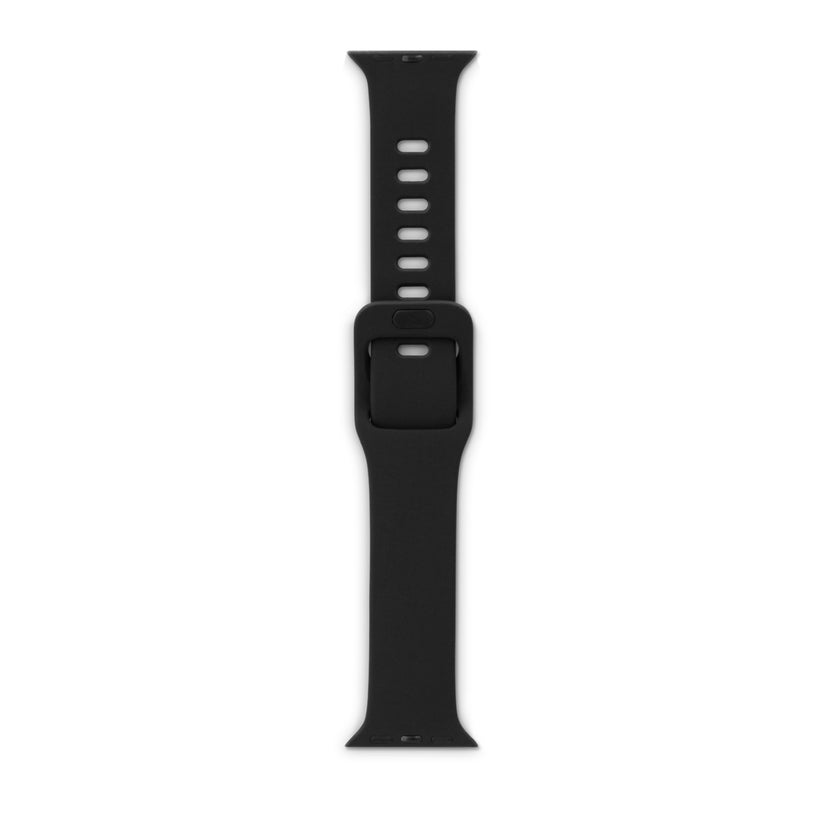 Curea Epico pentru Apple Watch 42/44/45mm Silicon Negru - iSTYLE RO